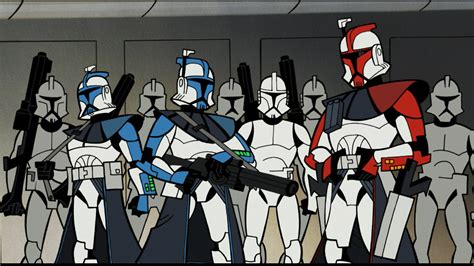 clone wars 2d micro series